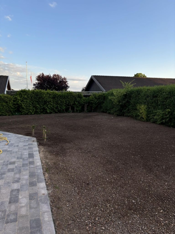 anlægning af ny græsplæne i slagelse
